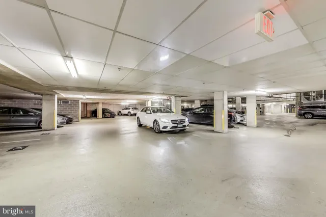 a view of parking area