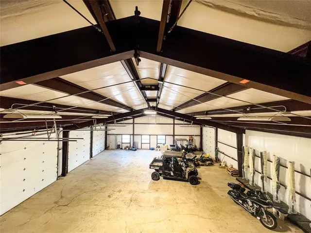 a view of car garage