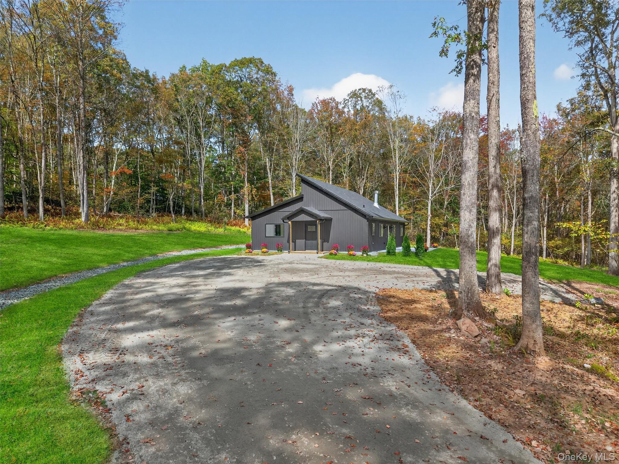 273 Perry Pond Road Narrowsburg, NY 12764 - Photo 40 of 49 View of front of home featuring a front yard