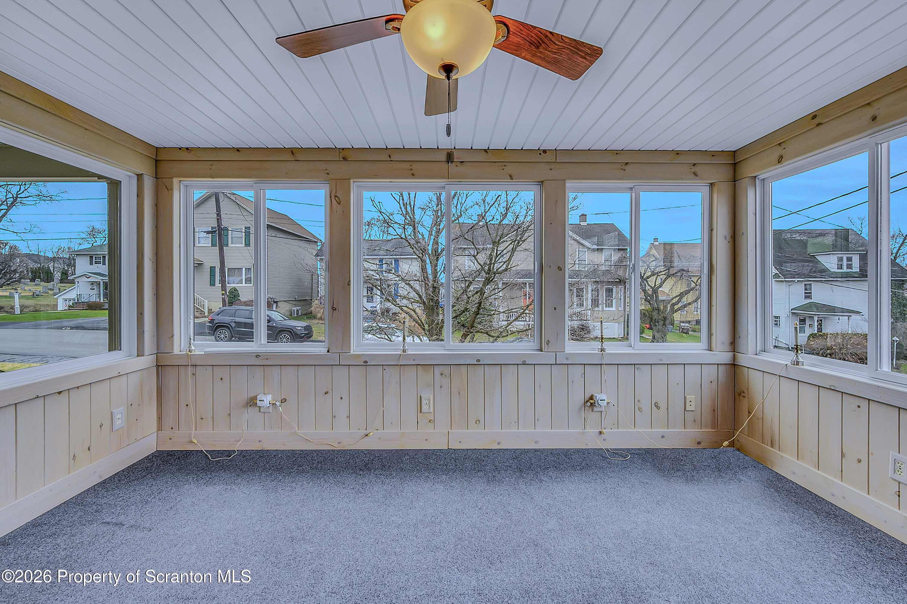 211 Green Street Dunmore, PA 18512 - Photo 23 of 38 a view of an empty room with a window