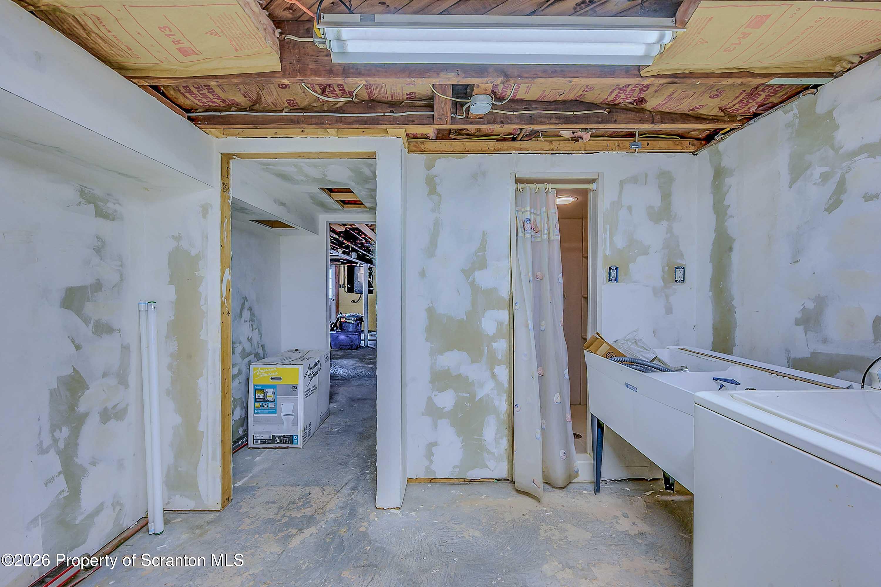 211 Green Street Dunmore, PA 18512 - Photo 33 of 38 a view of storage and utility room
