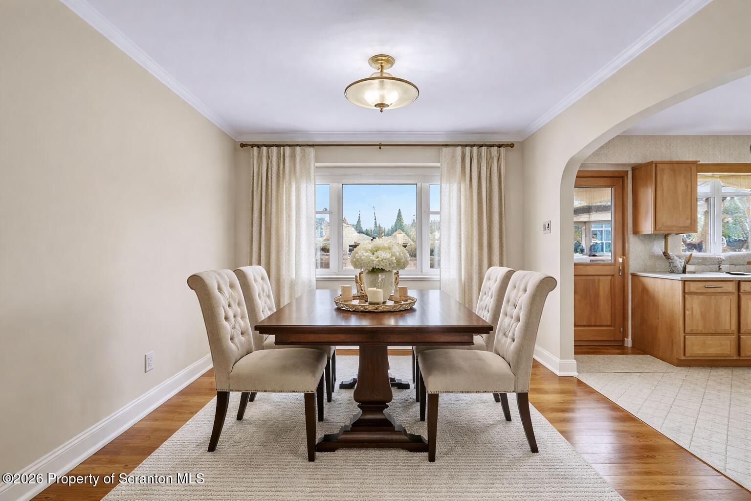 211 Green Street Dunmore, PA 18512 - Photo 6 of 38 a view of a dining room with furniture and window