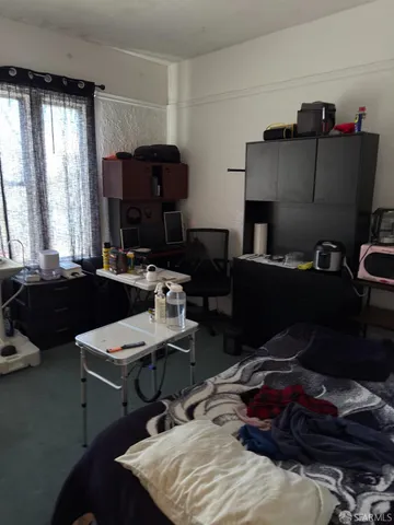 a room with storage and utility