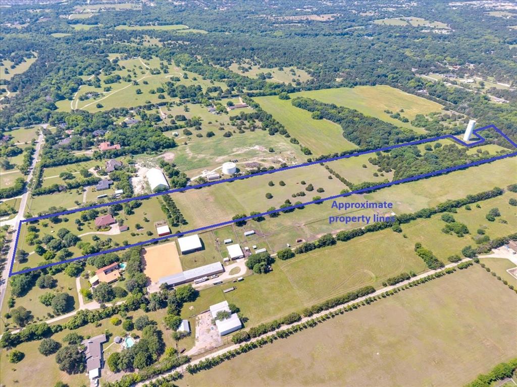 1900 South Duncanville Road Red Oak, TX 75154 - Photo 3 of 39 Aerial side view of the amazing 18-acre property.