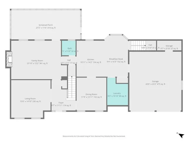 a picture of a open kitchen with a large window