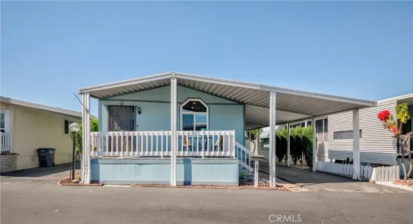 a view of a house with a deck