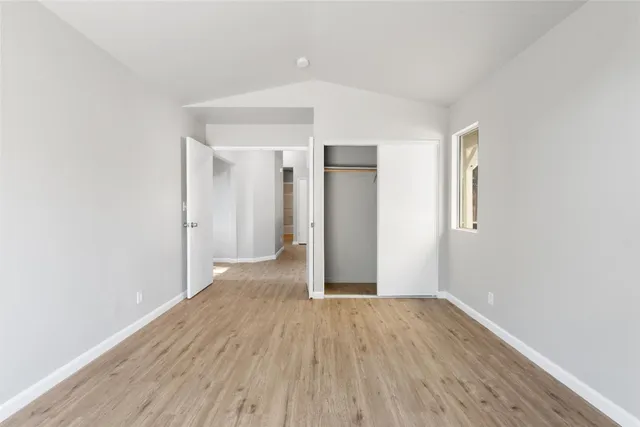 wooden floor in an empty room