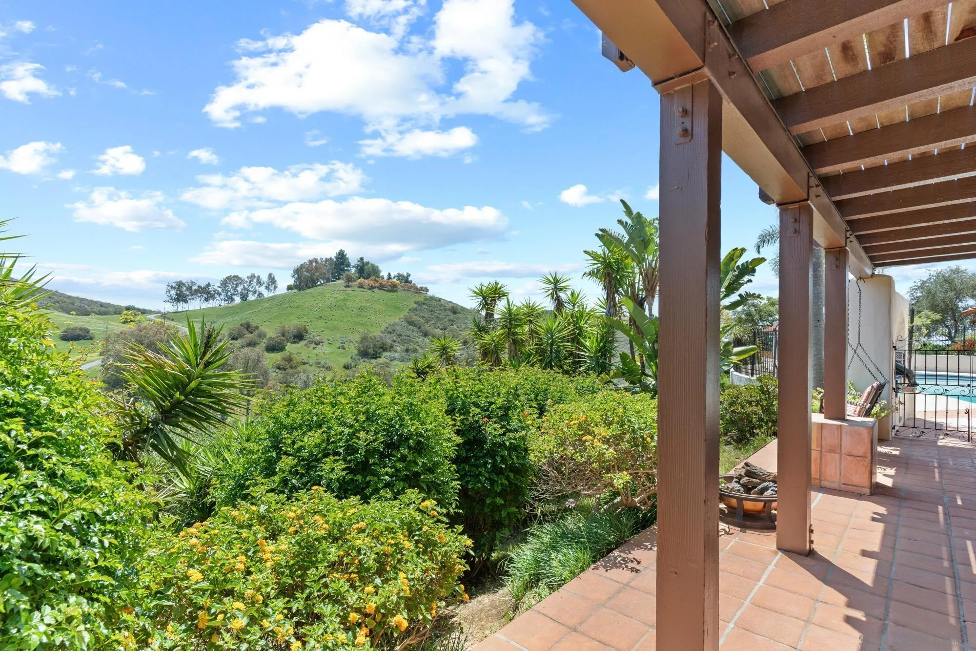17156 Dos Hermanos Road Poway, CA 92064 - Photo 20 of 59 a view of a garden with plants