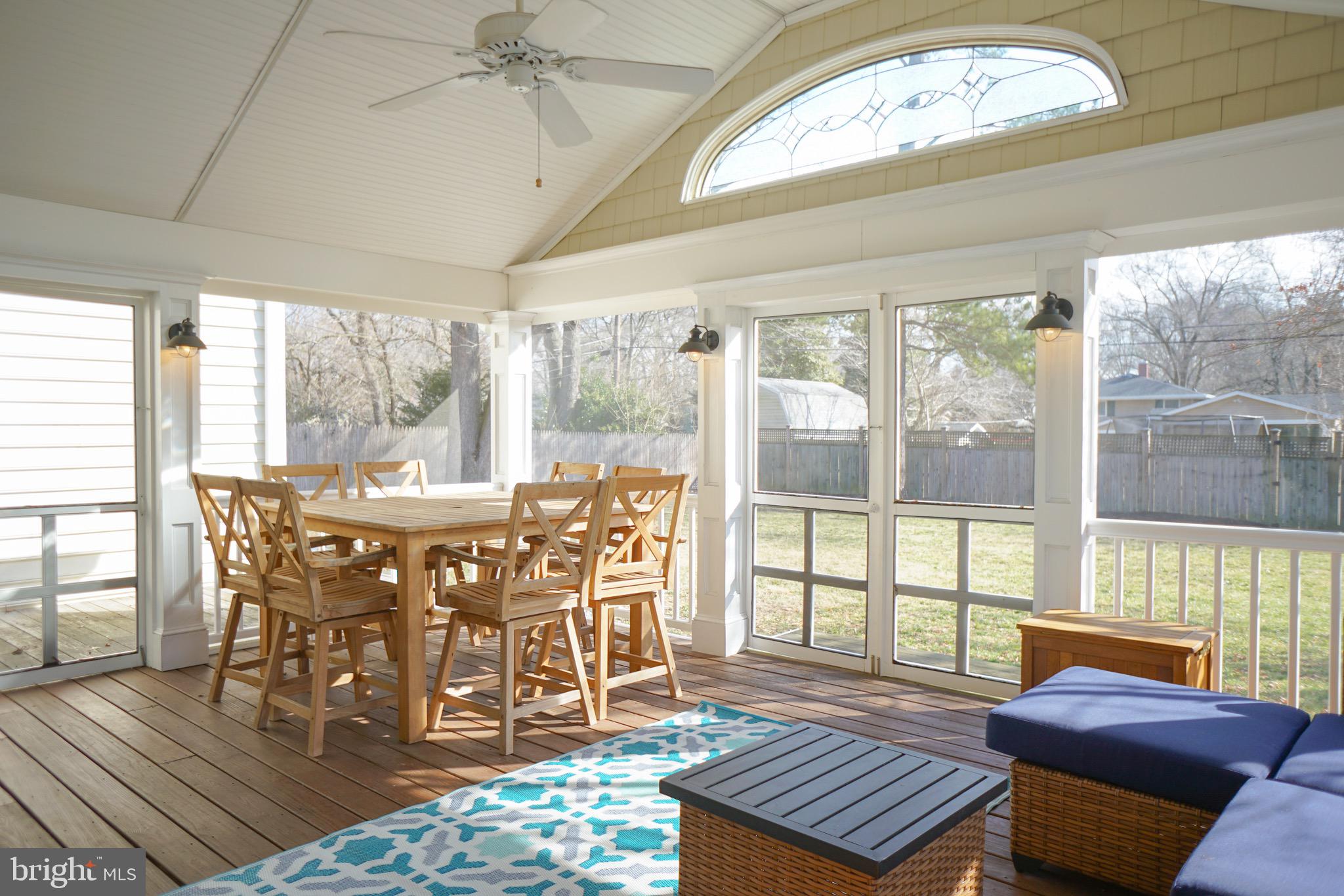 211 Sycamore Road Severna Park, MD 21146 - Photo 6 of 26 Enjoy the great outdoors on this lovly porch.