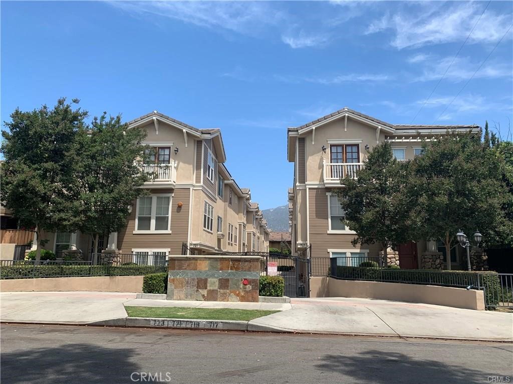 719 Arcadia Avenue, Unit B Arcadia, CA 91007 - Photo 1 of 23 a front view of a house with a yard