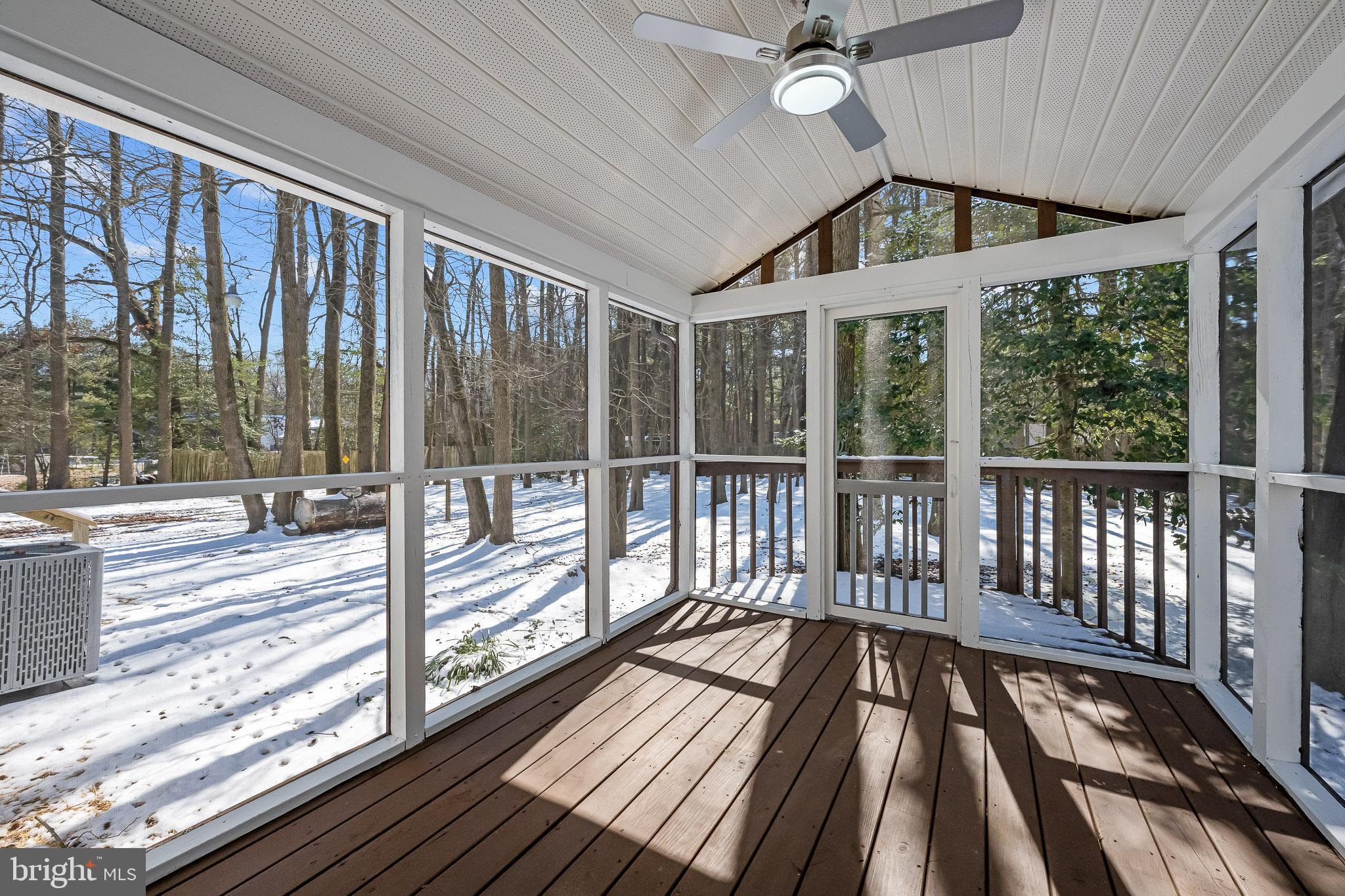 14018 Oak Branch Road Delmar, DE 19940 - Photo 19 of 20 a view of balcony with wooden floor