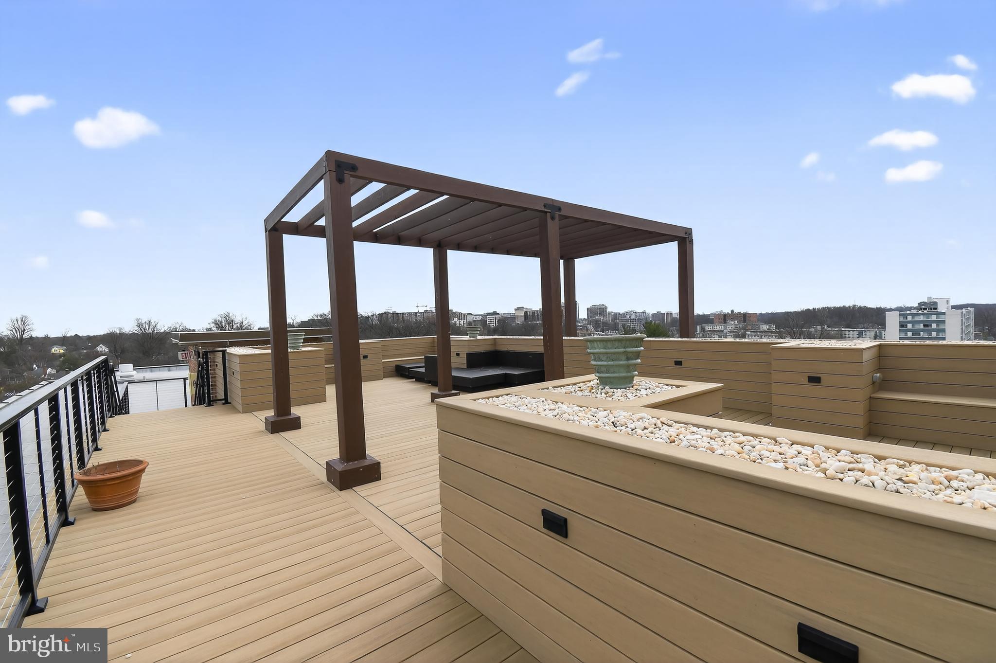 1900 Lyttonsville Road, Unit 718 Silver Spring, MD 20910 - Photo 31 of 35 Rooftop Deck View 2
