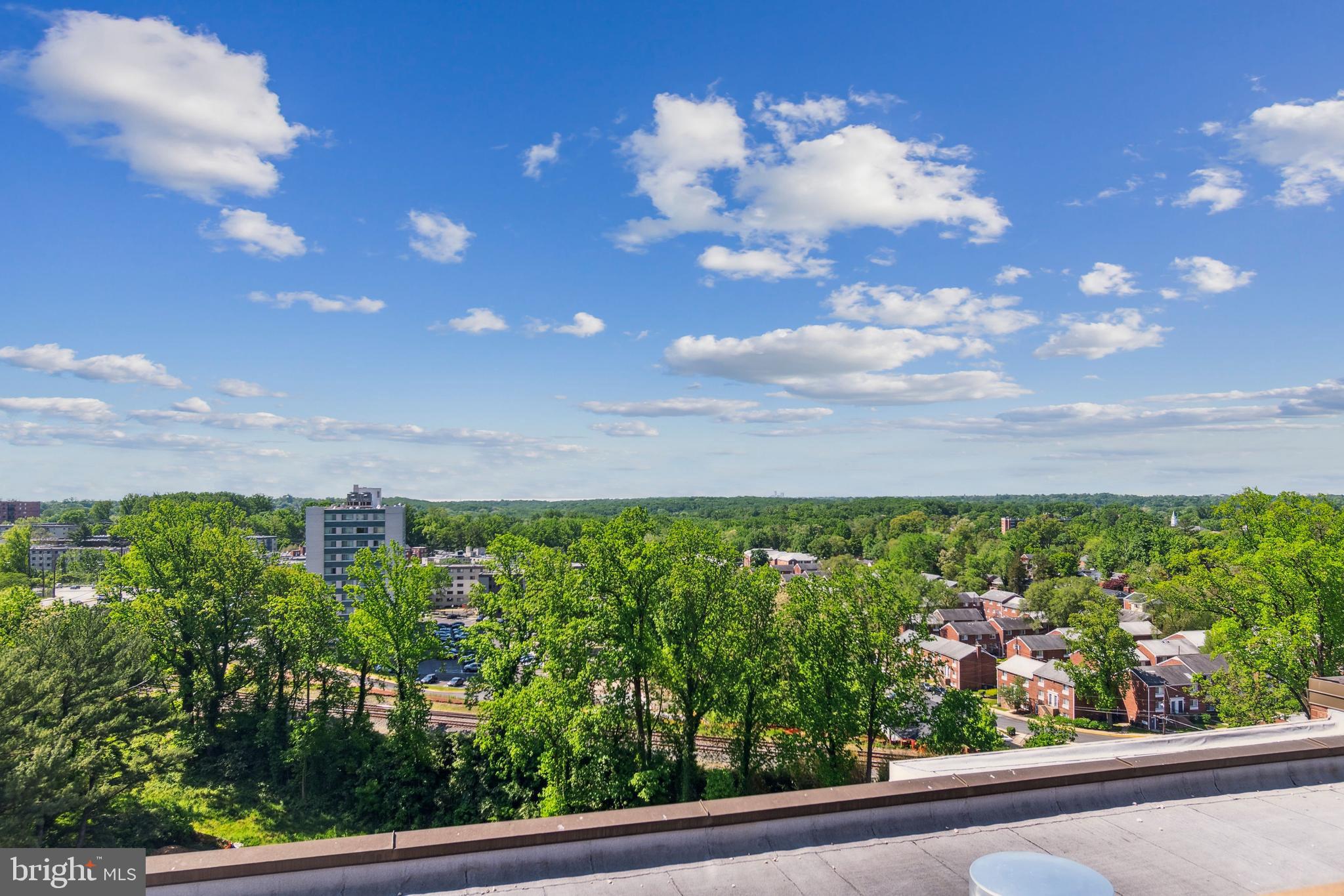1900 Lyttonsville Road, Unit 718 Silver Spring, MD 20910 - Photo 32 of 35 Panoromic View from Rooftop Deck