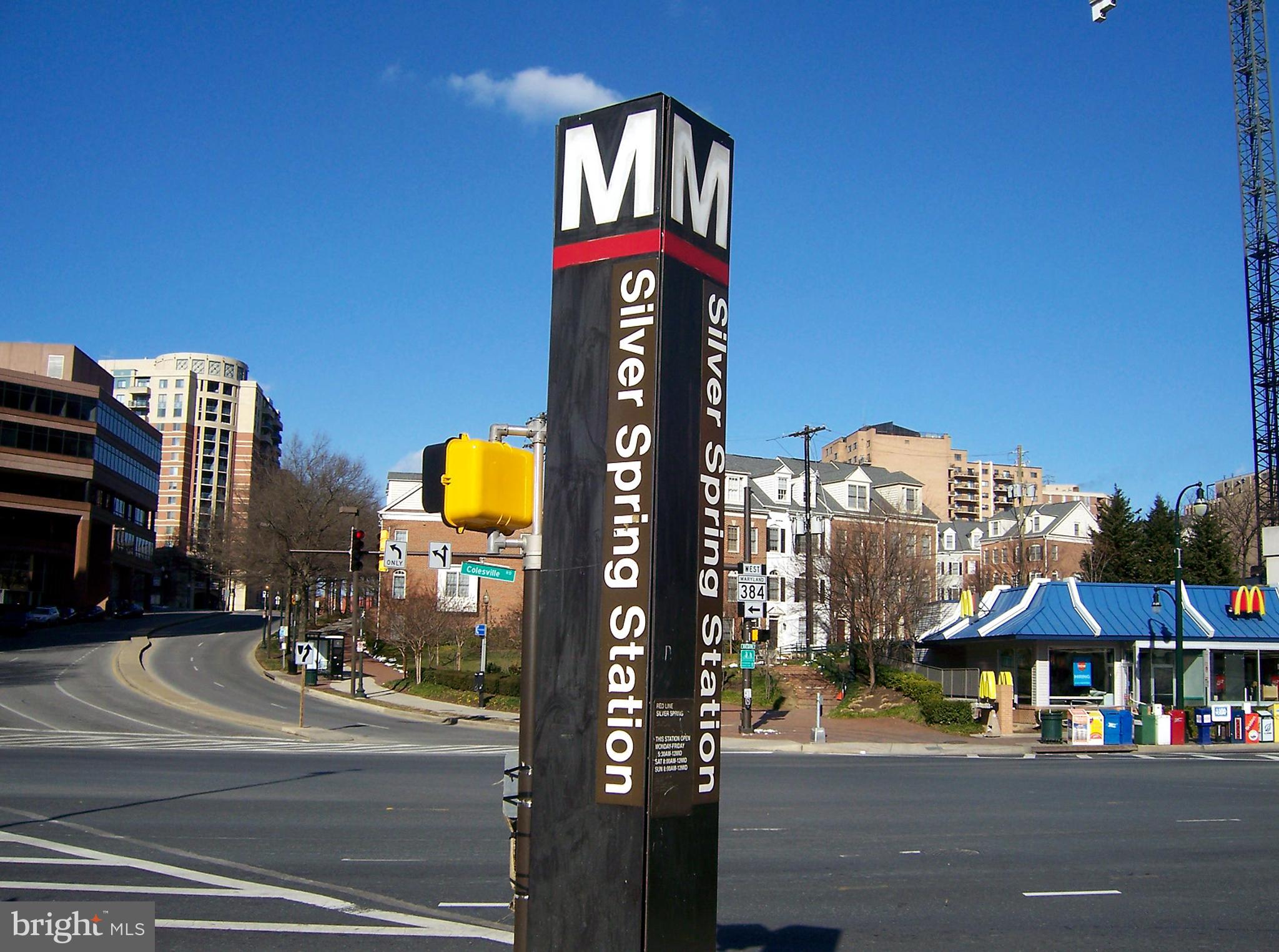 1900 Lyttonsville Road, Unit 718 Silver Spring, MD 20910 - Photo 33 of 35 One Mile to Silver Spring Metro