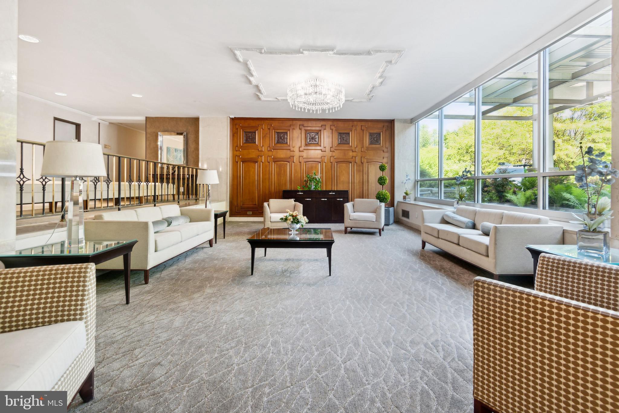 1900 Lyttonsville Road, Unit 718 Silver Spring, MD 20910 - Photo 6 of 35 Building Lobby with Concierge & Management Office