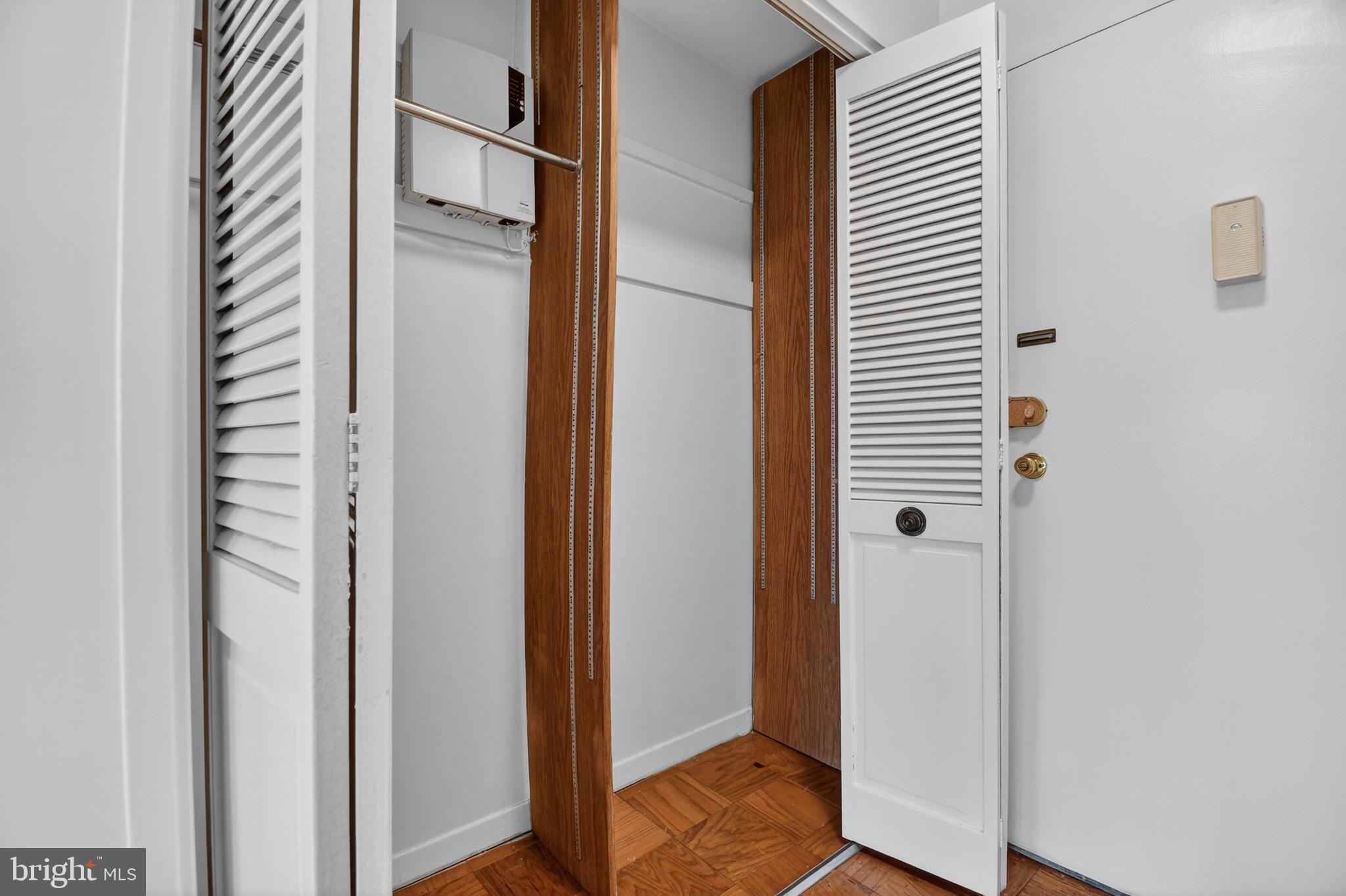 1900 Lyttonsville Road, Unit 718 Silver Spring, MD 20910 - Photo 10 of 35 Large Entry Hall Closet, 1 of 2