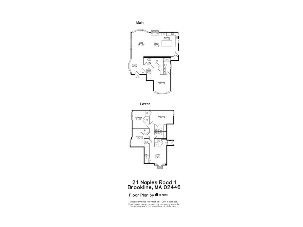 21 Naples Road, Unit 1 Brookline, MA 02446 - Photo 31 of 33 Gallery Image 31