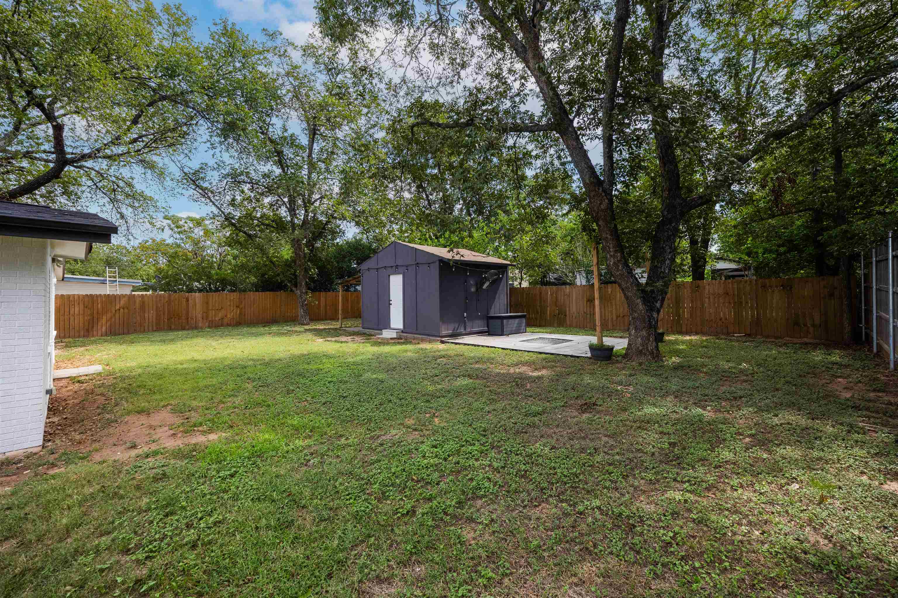 407 Lamon Street Burnet, TX 78611 - Photo 19 of 24 a view of backyard with green space