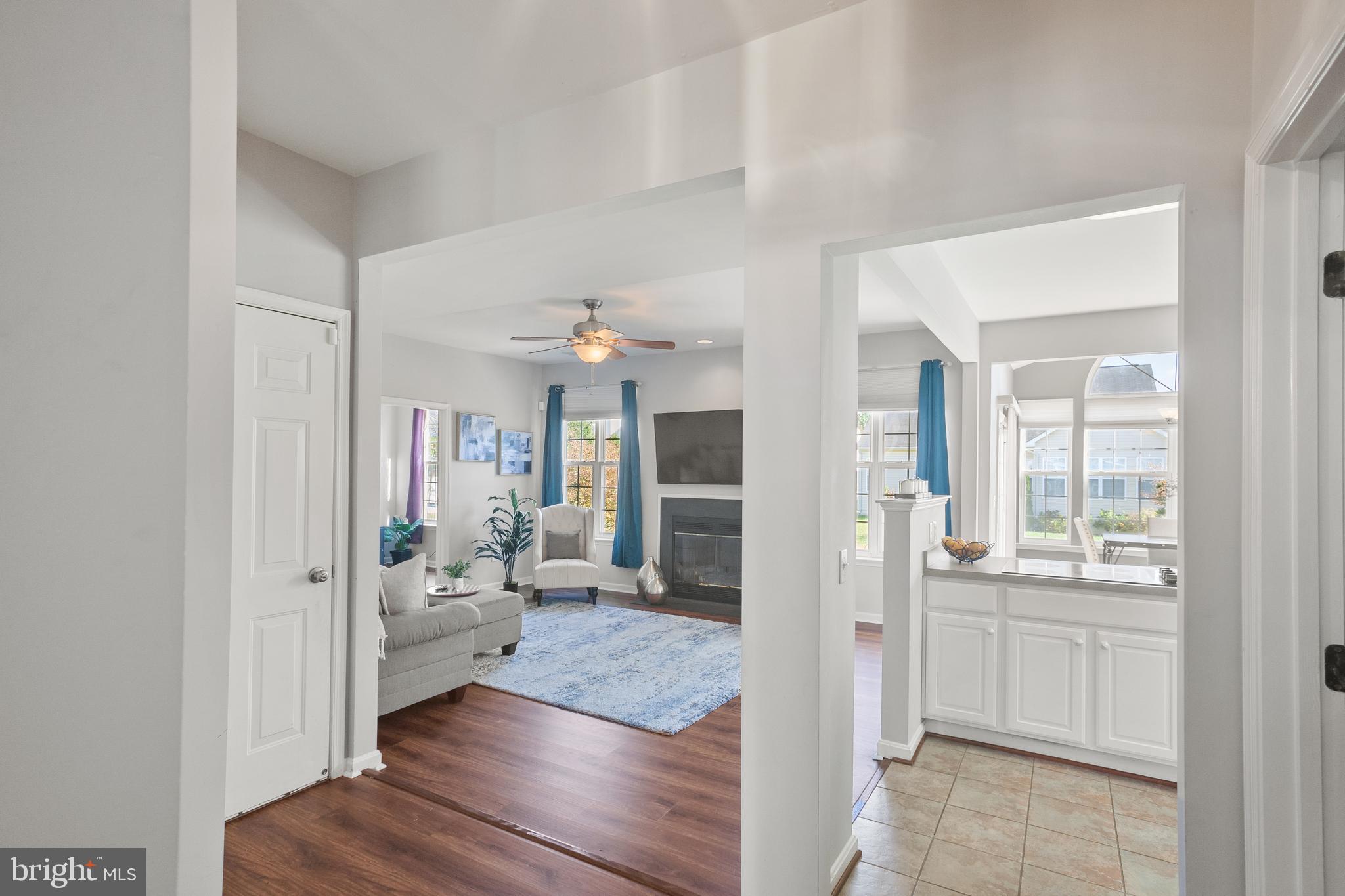 204 Coleman Drive Easton, MD 21601 - Photo 10 of 43 Hallway into Kitchen and Family Room