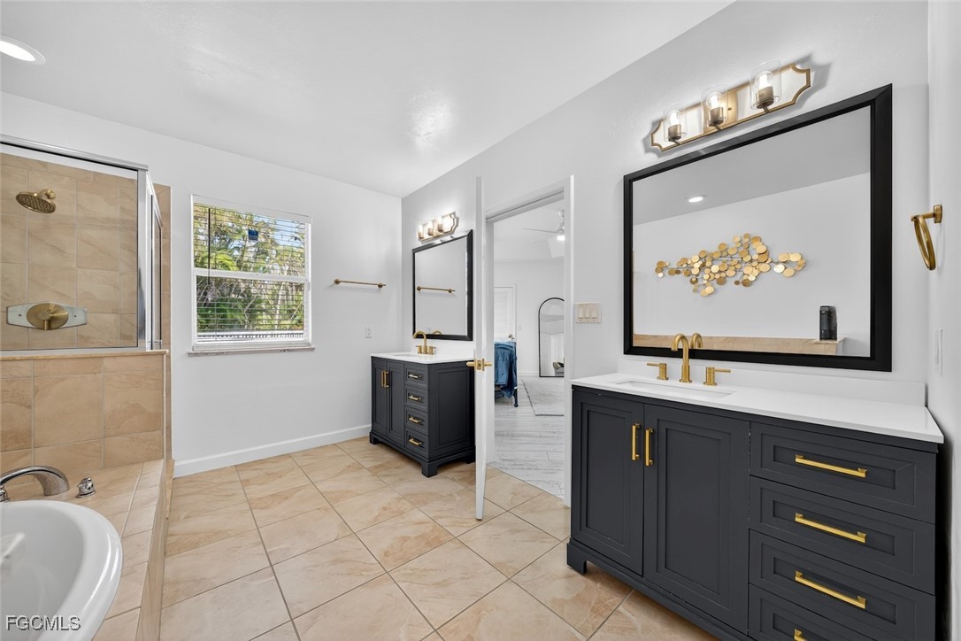 13570 Harbour Ridge Drive Fort Myers, FL 33908 - Photo 28 of 50 a view of a sink and a mirror in a room