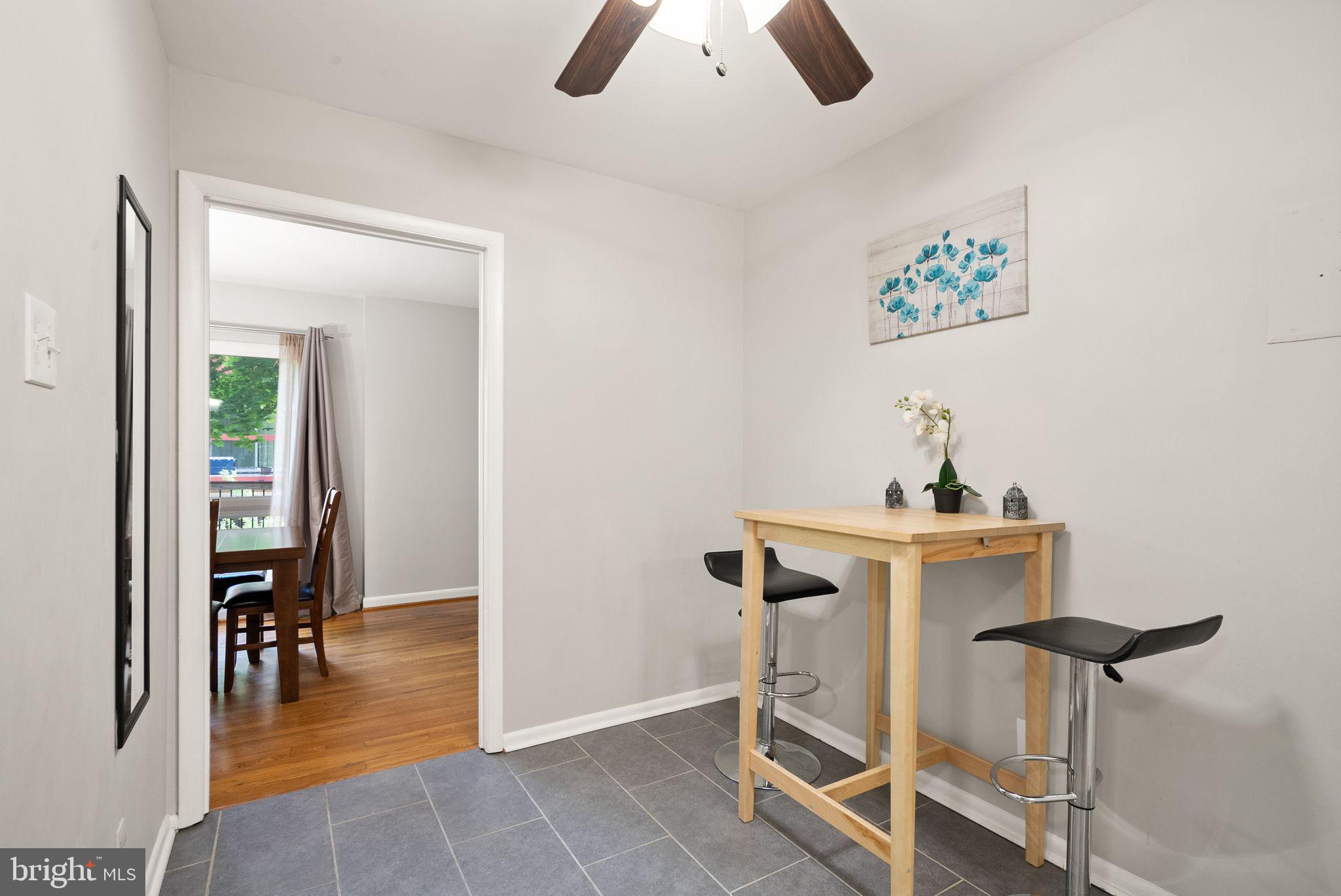 11041 Saffold Way Reston, VA 20190 - Photo 15 of 44 Eat-In Area and View to Dining Room
