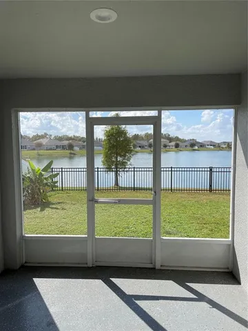 a view of front door