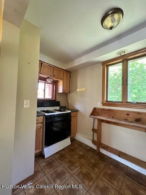 725 Highway 32 Tillson, NY 12486 - Photo 20 of 26 a kitchen with stainless steel appliances granite countertop a stove and a sink