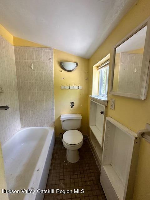 725 Highway 32 Tillson, NY 12486 - Photo 24 of 26 a bathroom with a toilet and a shower