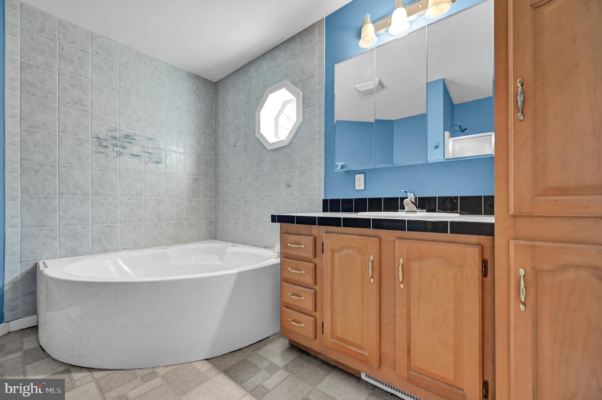 650 Garriston Road Lewisberry, PA 17339 - Photo 17 of 23 Primary en suite bath w/shower and tub.