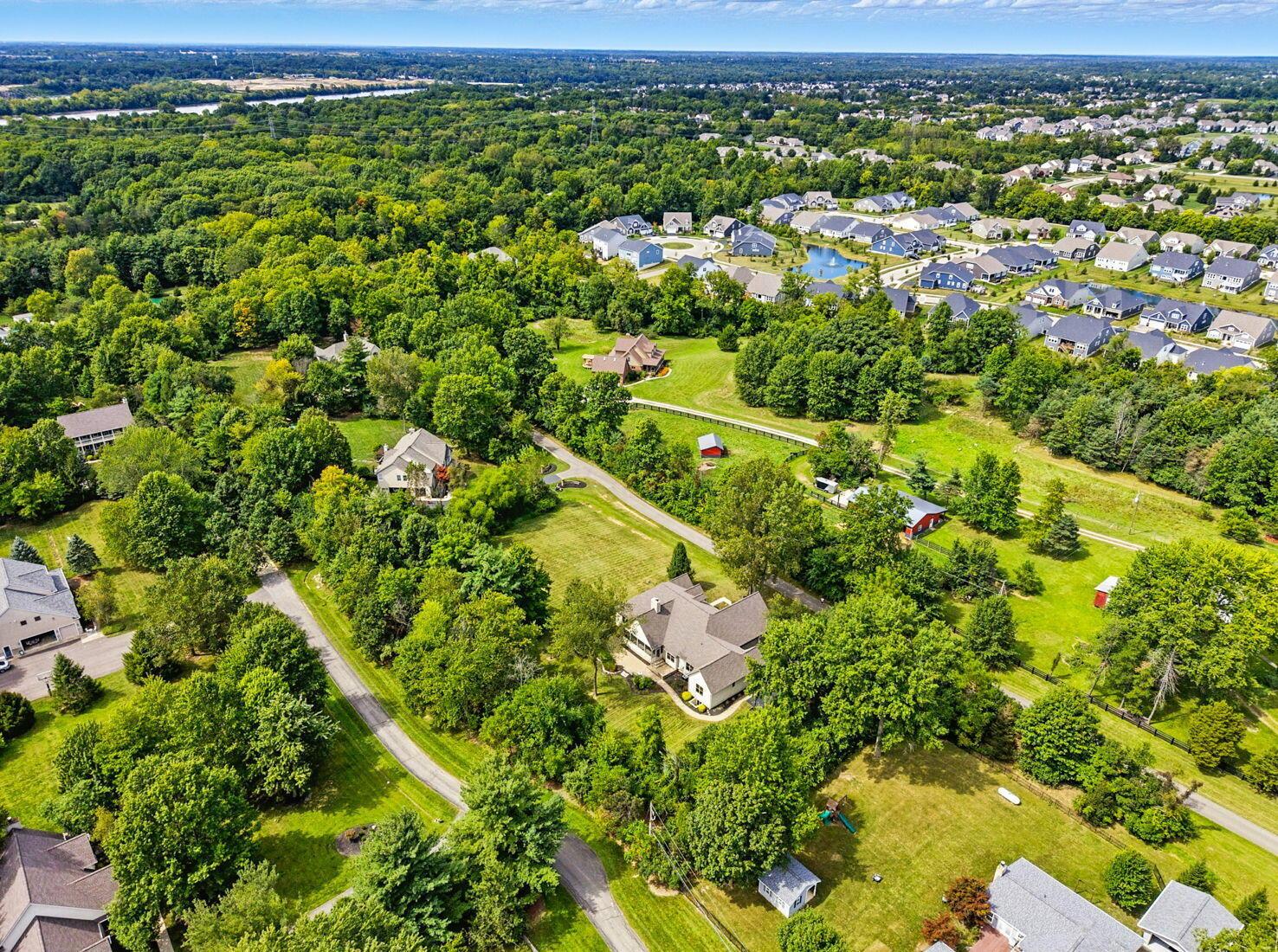 8312 Steitz Road Powell, OH 43065 - Photo 66 of 78 aerial view