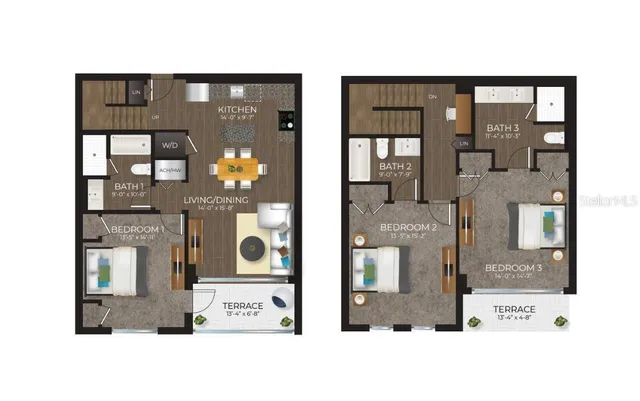 a picture of a bathroom with a toilet sink and mirror