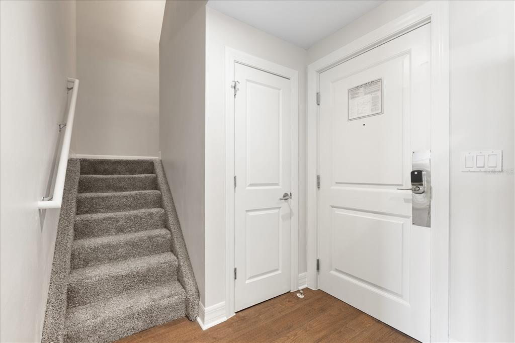536 Bahia Beach Boulevard, Unit 428C Ruskin, FL 33570 - Photo 8 of 30 a view of an entryway with staircase
