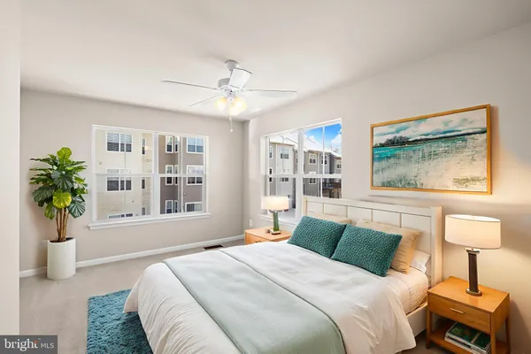 a bathroom with a shower and toilet