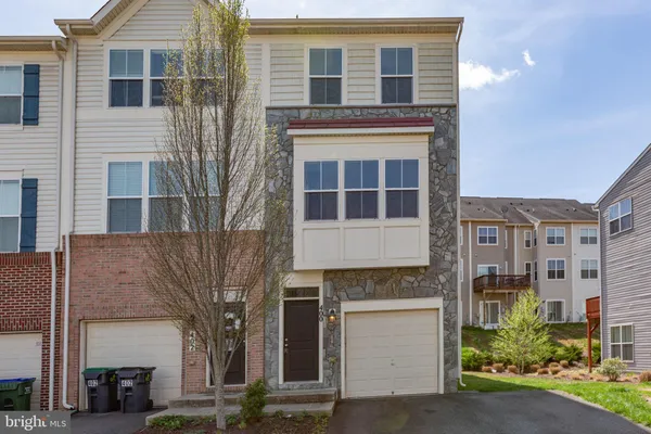 a front view of a building with street