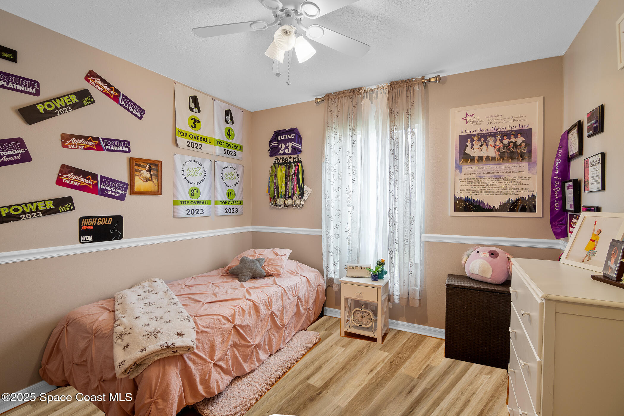 443 Wenthrop Circle Rockledge, FL 32955 - Photo 21 of 38 a bedroom with a bed and furniture