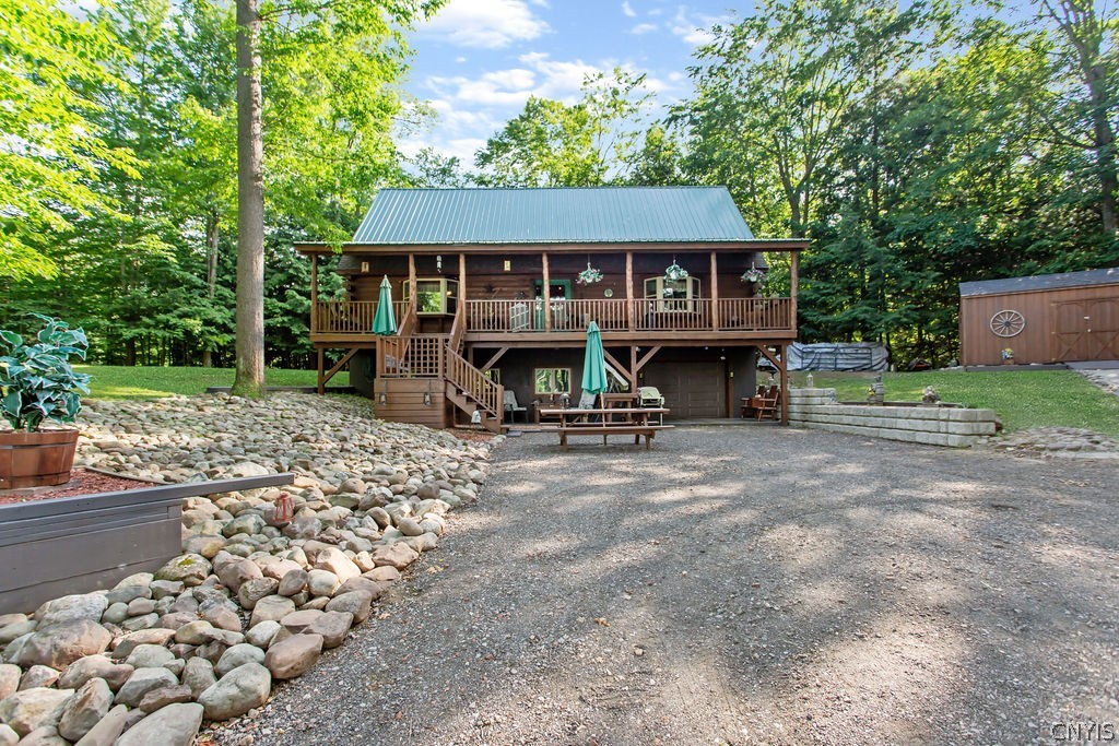 690 County Rte 45 Palermo, NY 13036 - Photo 1 of 1 Stunning log home on almost 24 acres of paradise.