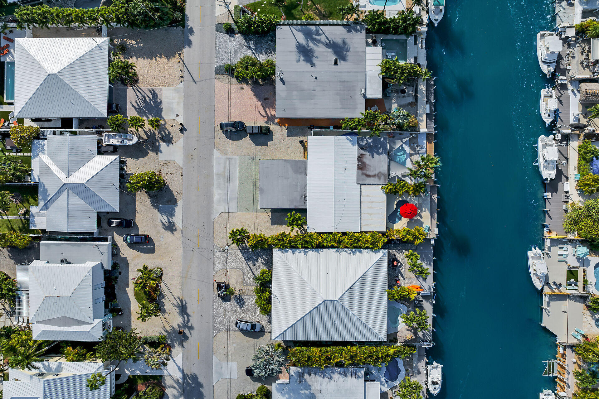 171 10th Street Key Colony Beach, FL 33051 - Photo 8 of 56 an aerial view of multiple house