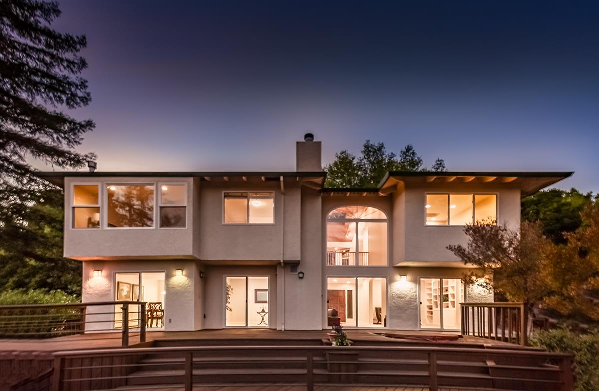 377 Rider Ridge Road Santa Cruz, CA 95065 - Photo 2 of 25 front view of a house with a porch