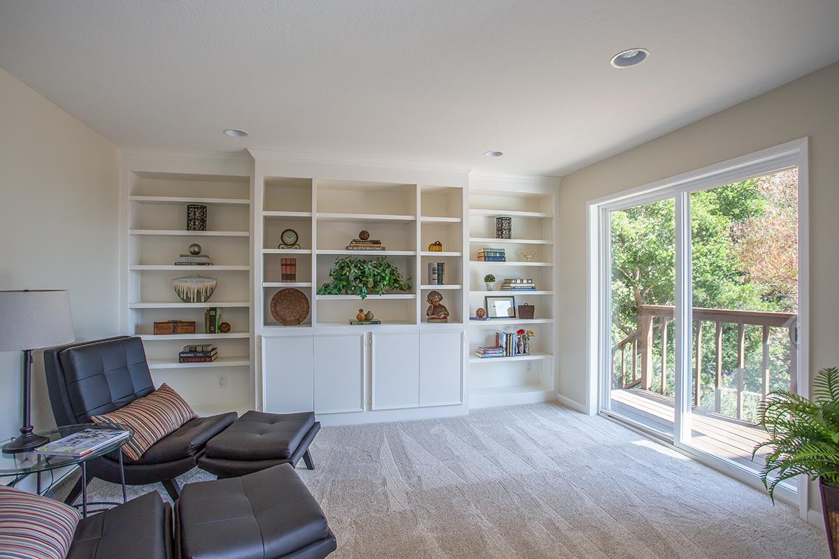 377 Rider Ridge Road Santa Cruz, CA 95065 - Photo 7 of 25 a view of workspace with furniture and window