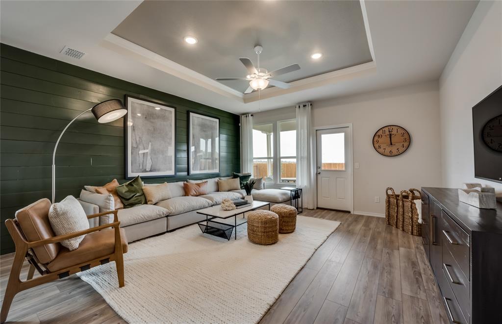14053 Ladbroke Street Pilot Point, TX 76258 - Photo 12 of 19 Spacious gathering room with large windows