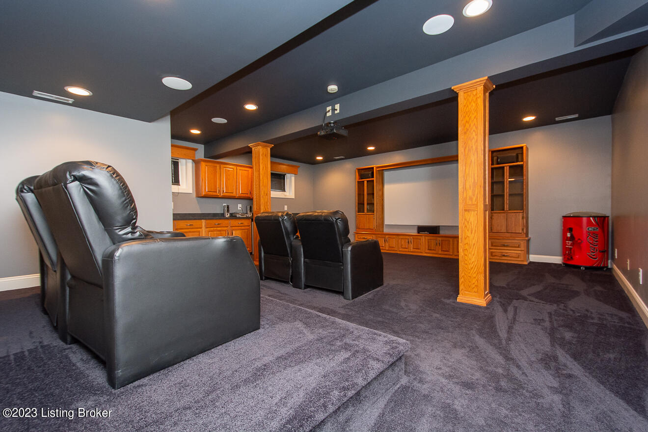 1214 Bells Ml Road Shepherdsville, KY 40165 - Photo 77 of 95 Lower Level Theater Room