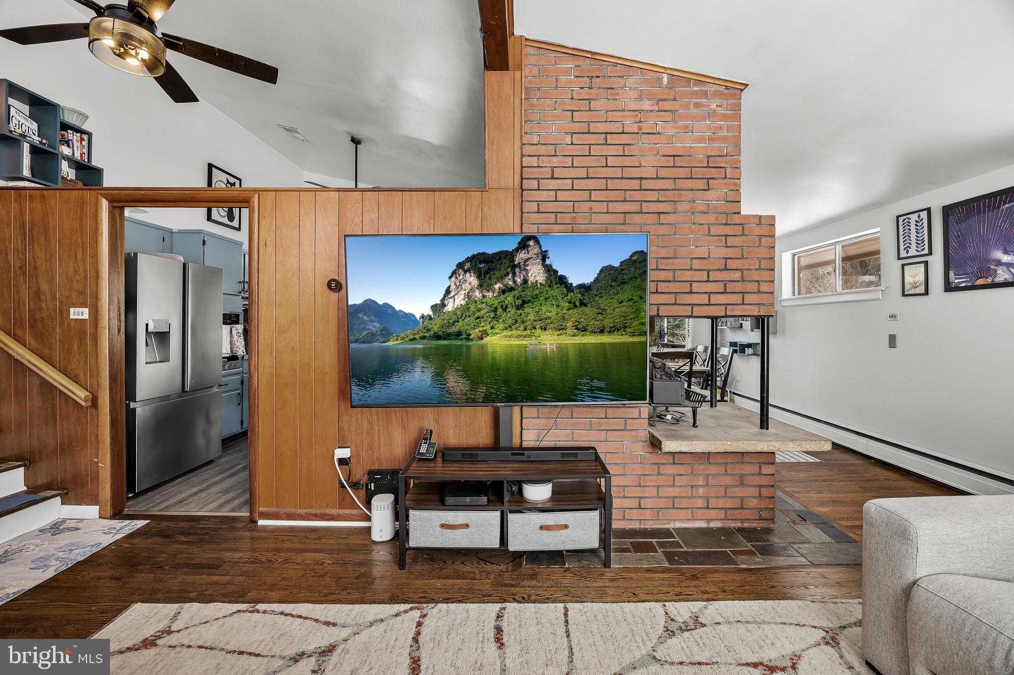 418 Sherry Way Cherry Hill, NJ 08034 - Photo 14 of 42 a living room with furniture and a fireplace