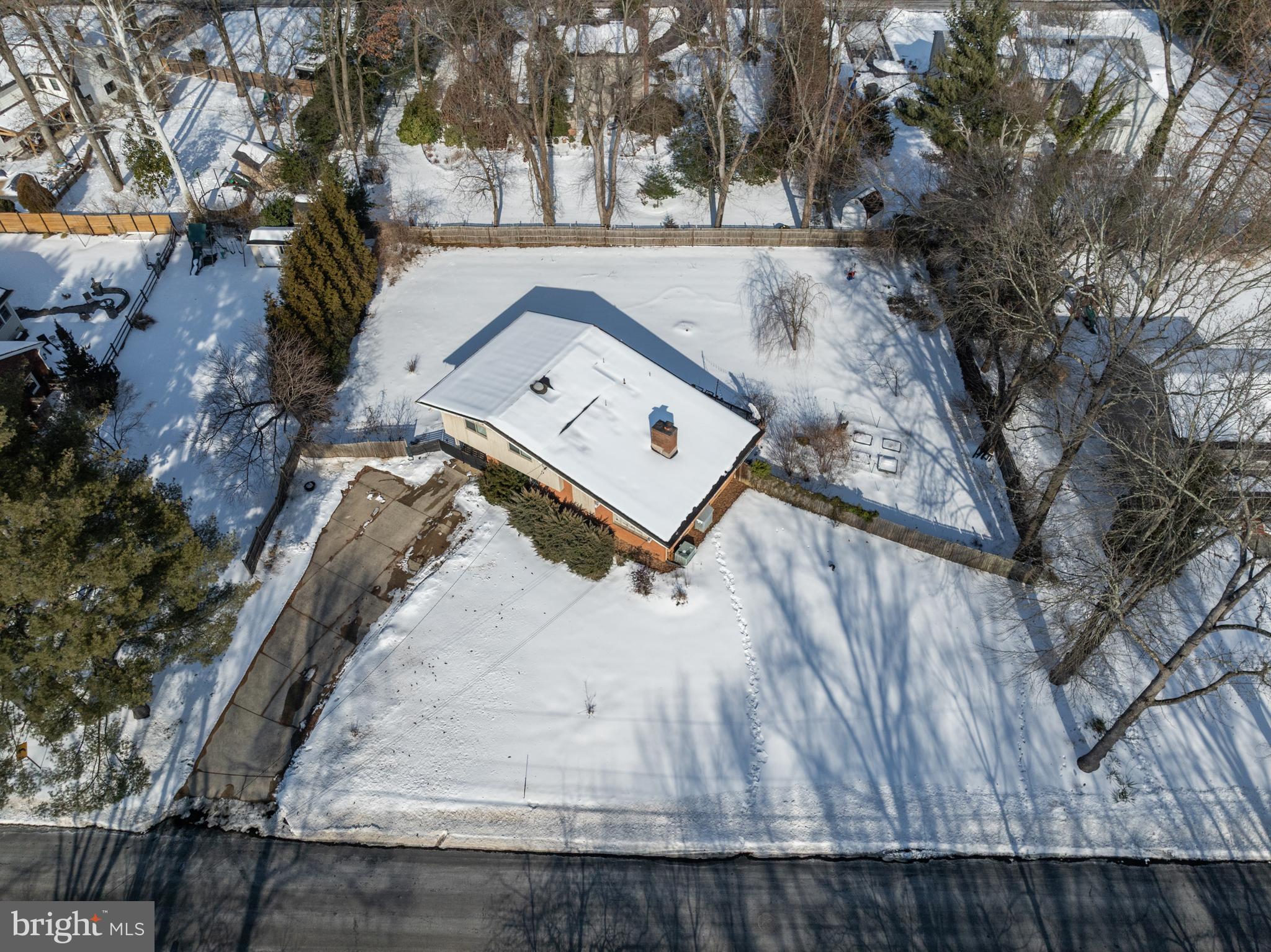 418 Sherry Way Cherry Hill, NJ 08034 - Photo 6 of 42 an aerial view of a house with a yard