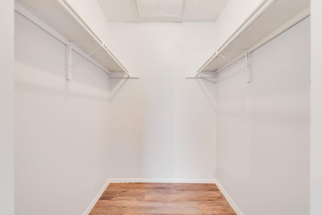5514 Boca Raton Boulevard, Unit 438 Fort Worth, TX 76112 - Photo 18 of 25 a view of small space with racks on the wall