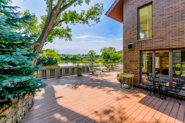 a view of a house with sitting area