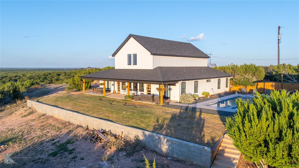 684 Taylor Ridge Estates Road Abilene, TX 79603 - Photo 36 of 39 a view of a house with a yard