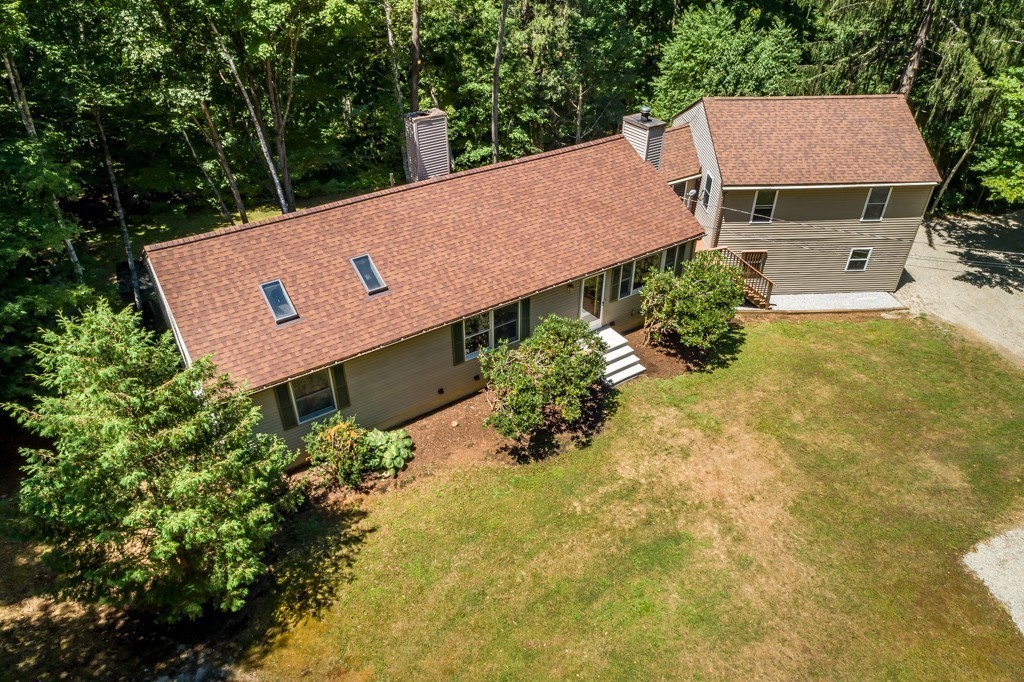 88 Fiskdale Road Brookfield, MA 01506 - Photo 26 of 30 an aerial view of a house with a yard
