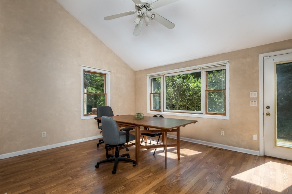 88 Fiskdale Road Brookfield, MA 01506 - Photo 9 of 30 a workspace with wooden floor and a window