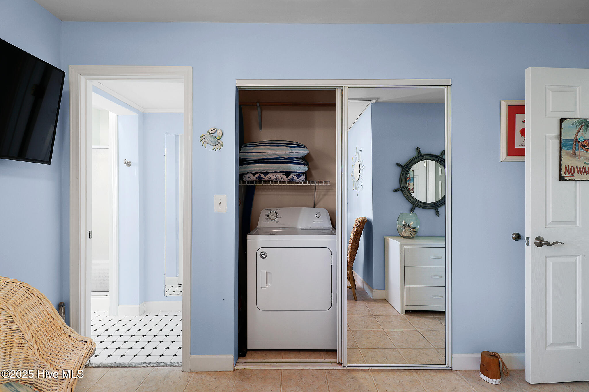 102 Freeman Lane Atlantic Beach, NC 28512 - Photo 38 of 64 Downstairs Laundry Closet