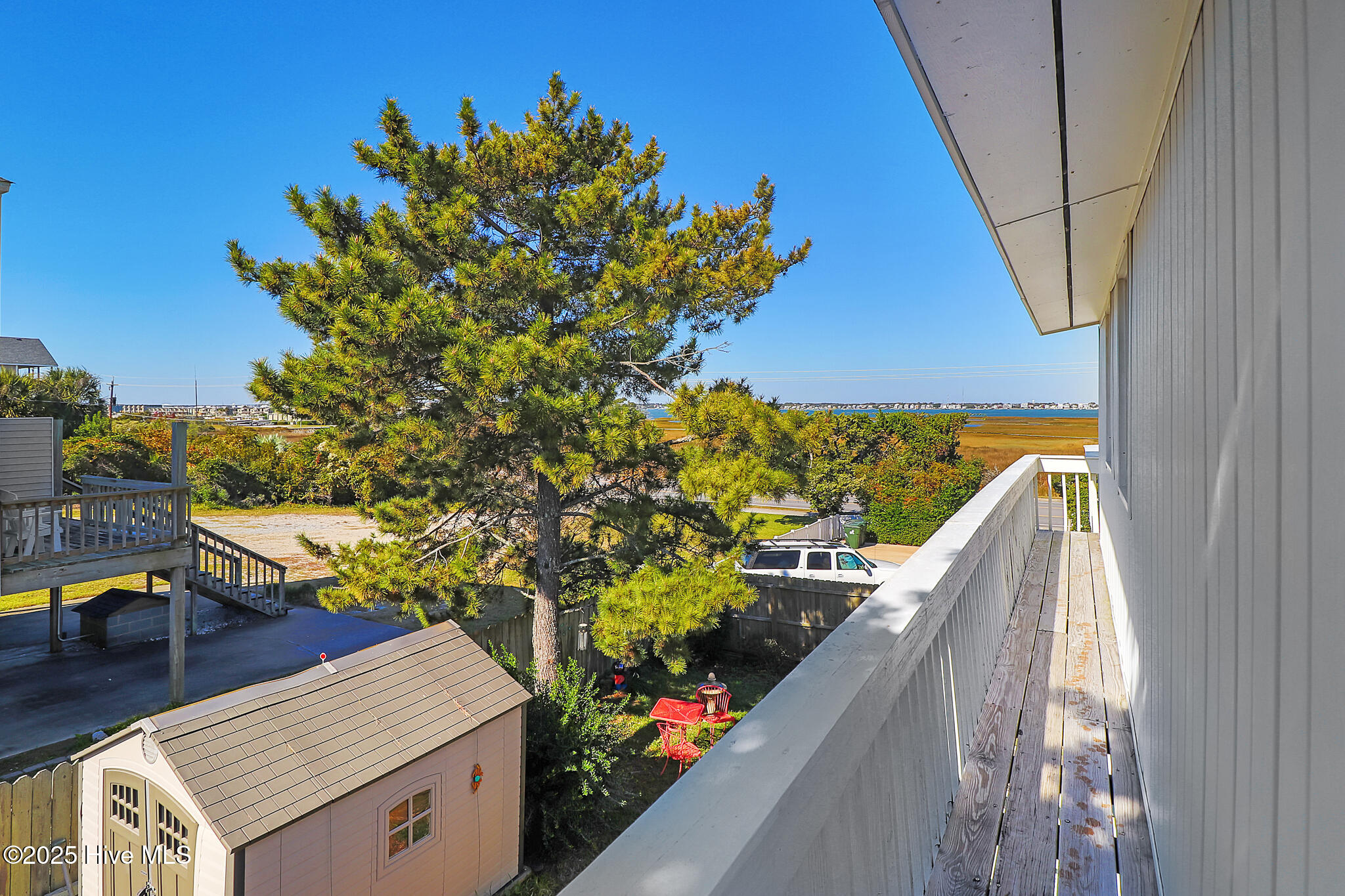 102 Freeman Lane Atlantic Beach, NC 28512 - Photo 50 of 64 Sound view from deck